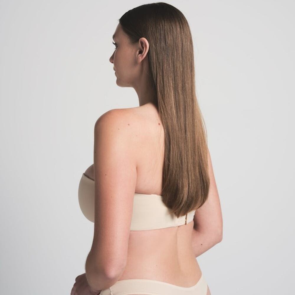 SKIMS FITS EVERYBODY Strapless Bra - Sand Size 34C NWT #1785 - Picture 2 of 7